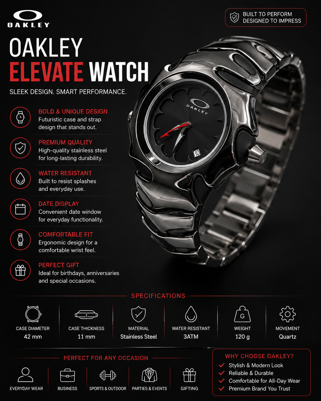 Stainless Steel Watch