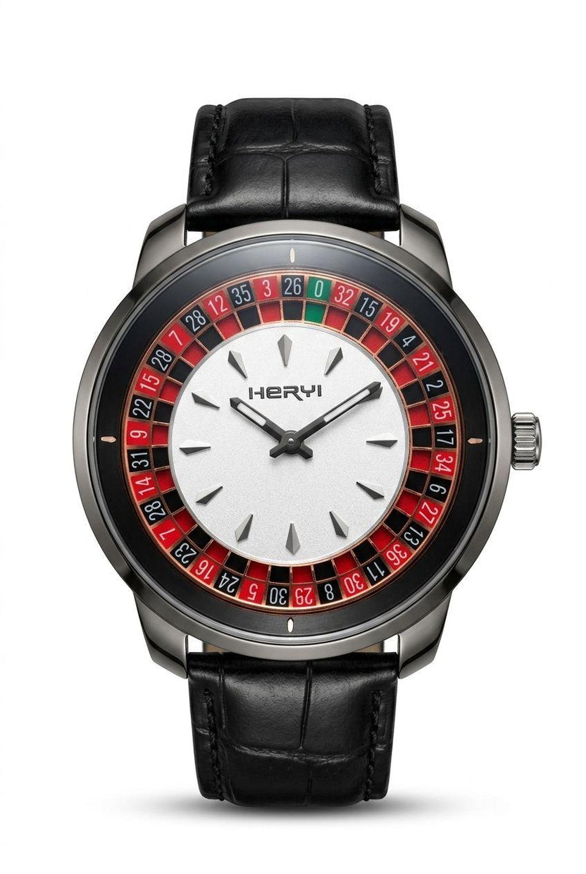 Luxury Roulette-Style Watch
