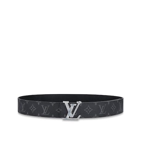 Luxury Monogram Leather Belt