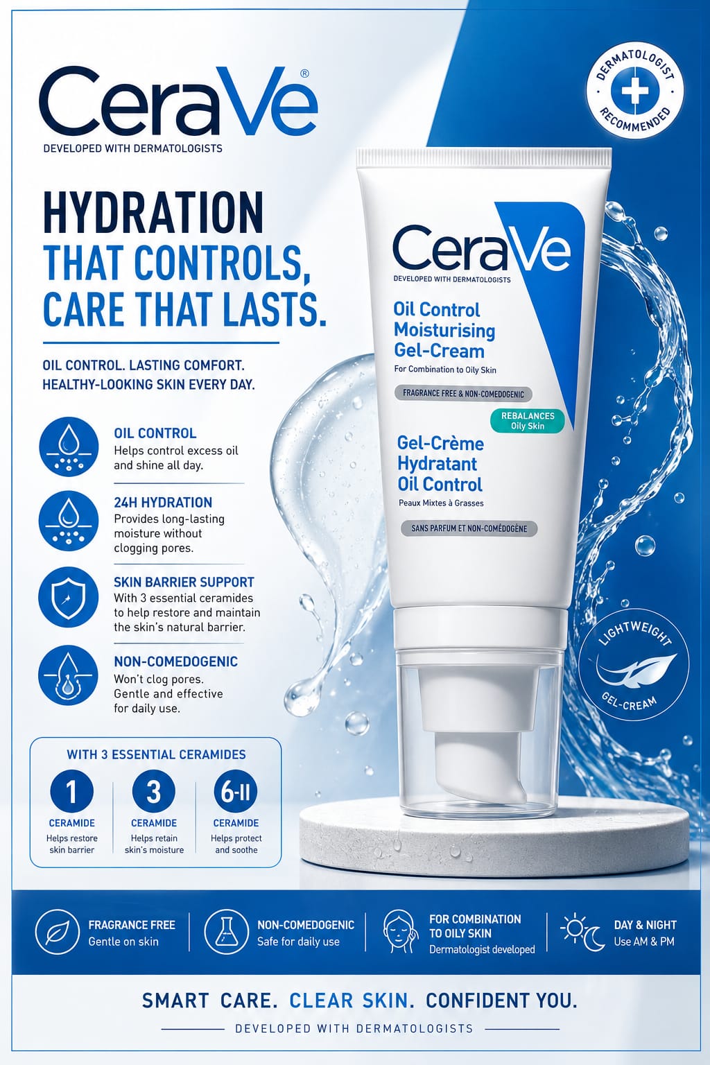 Cerave Oil Control Moisturising Gel-Cream