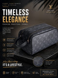 Luxury Monogram Travel & Toiletry Bag